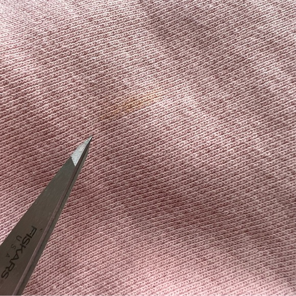 ⭐️ CHAMPION USA Baby Pink Cropped Comfy Cozy Hoodie Sweatshirt Size EXTRA SMALL - Picture 13 of 13